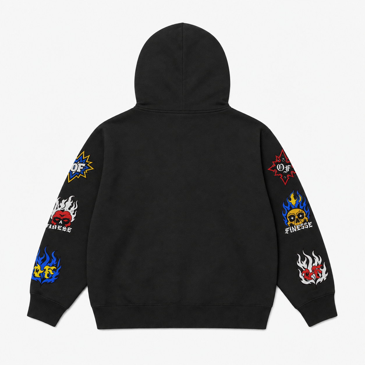 BLACK FINESSE ADDICT ZIPUP