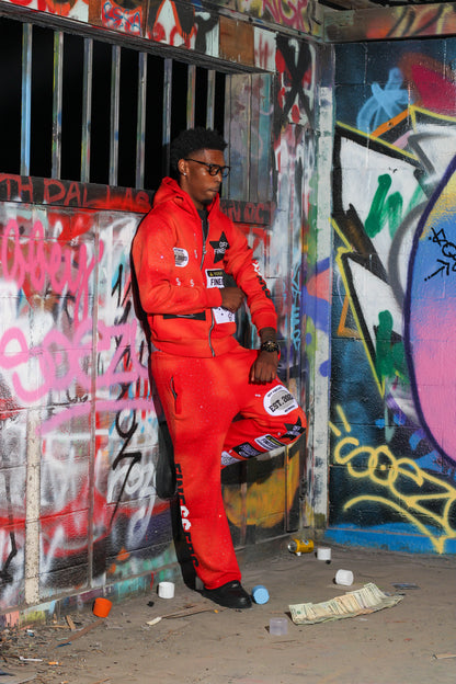 Bloody PatchWork Zipup