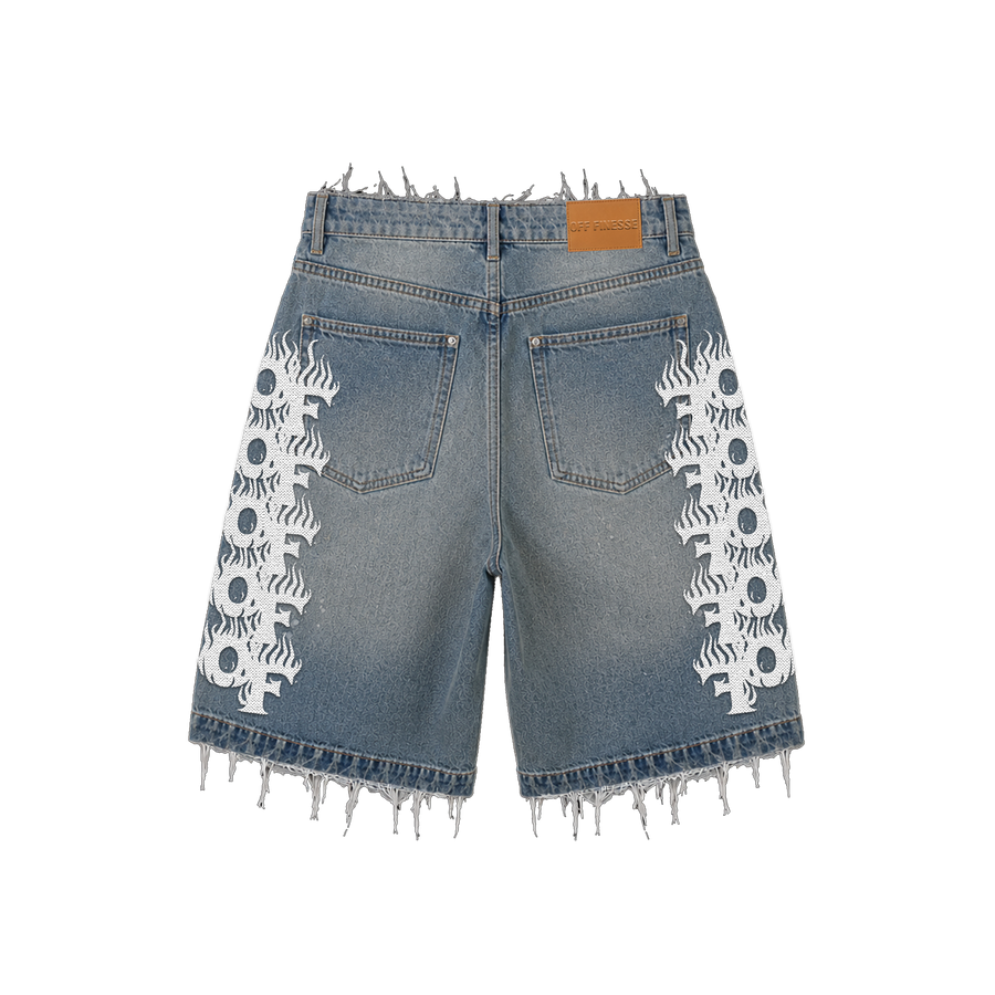DENIM RETRO SHORTS