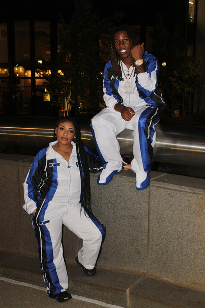 Royal Blue Windbreaker Set