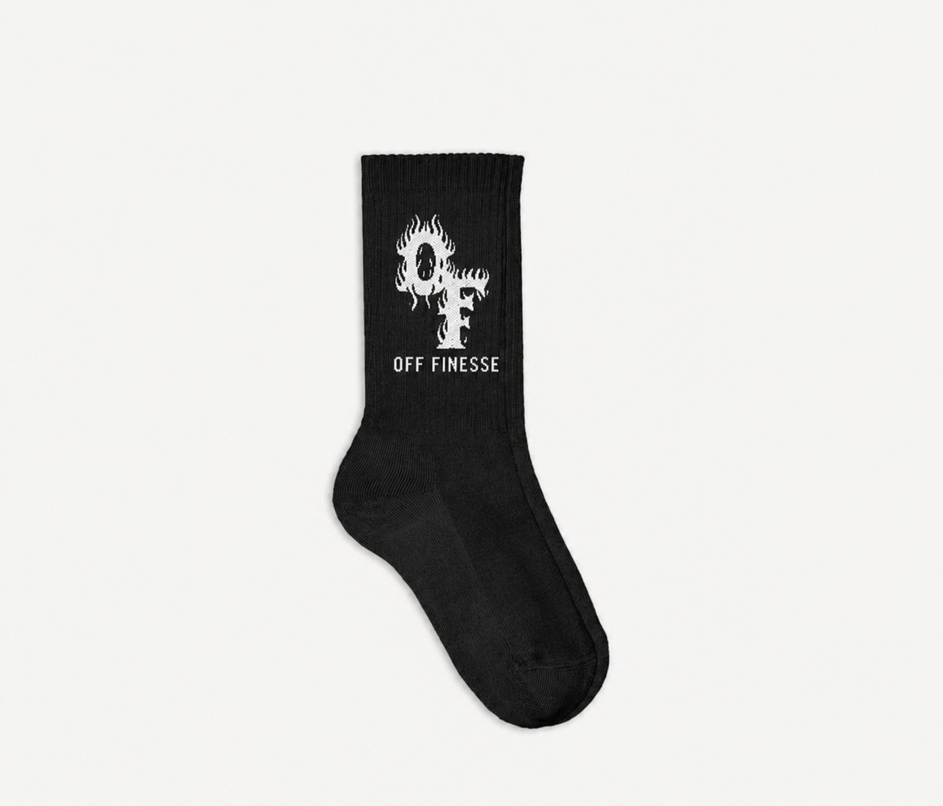 Black Retro Socks