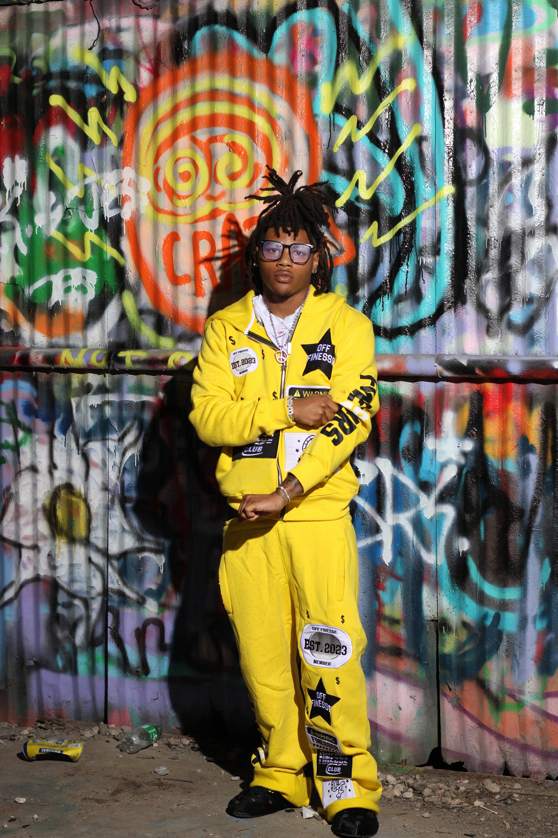 Bumblebee Patchwork Sweatsuit