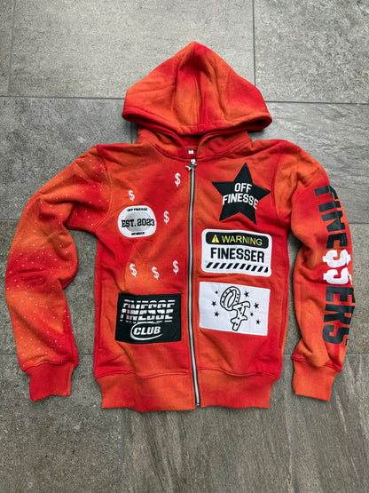 Bloody PatchWork Zipup