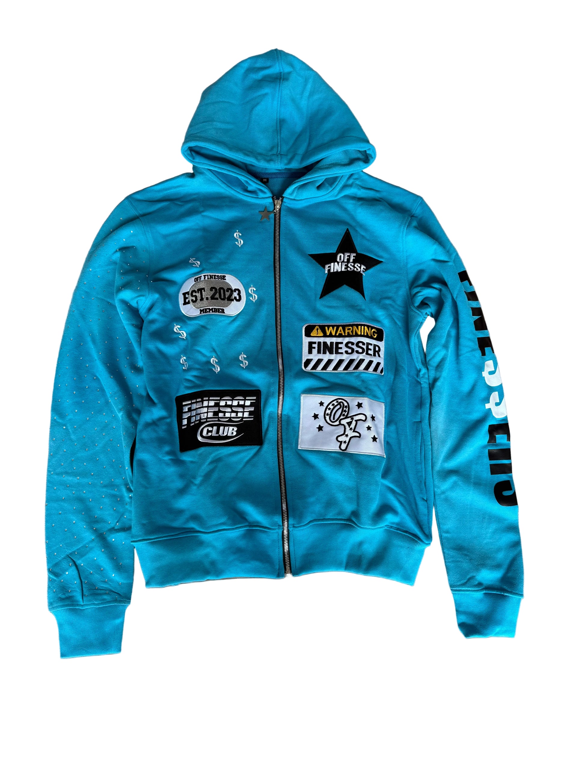 Chlorine Patchwork Zipup