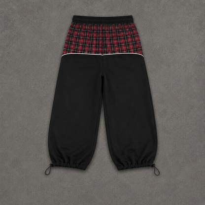 CRISMON PLAID ESSENTIAL PANTS
