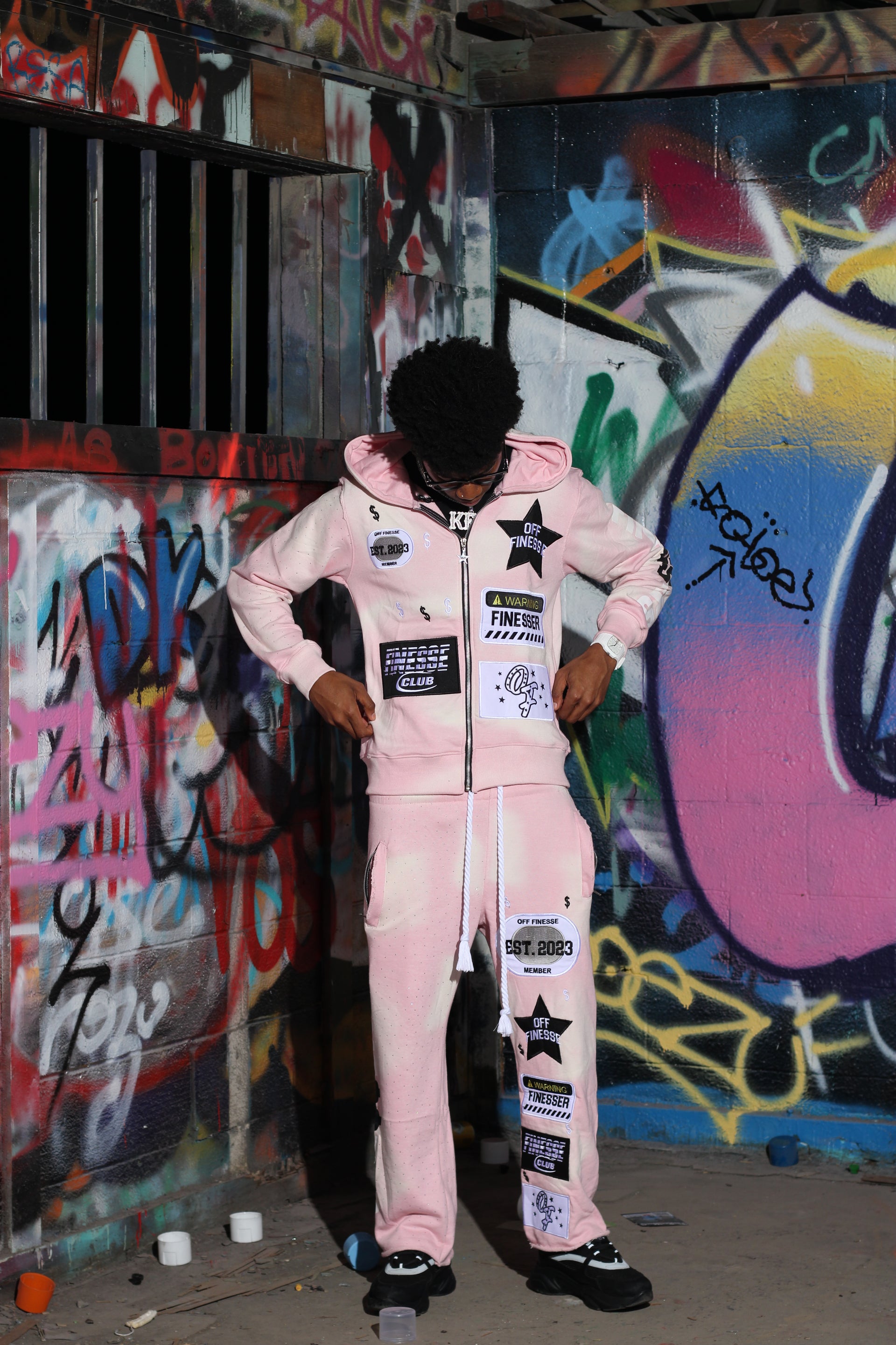Rose Patchwork Sweatsuits