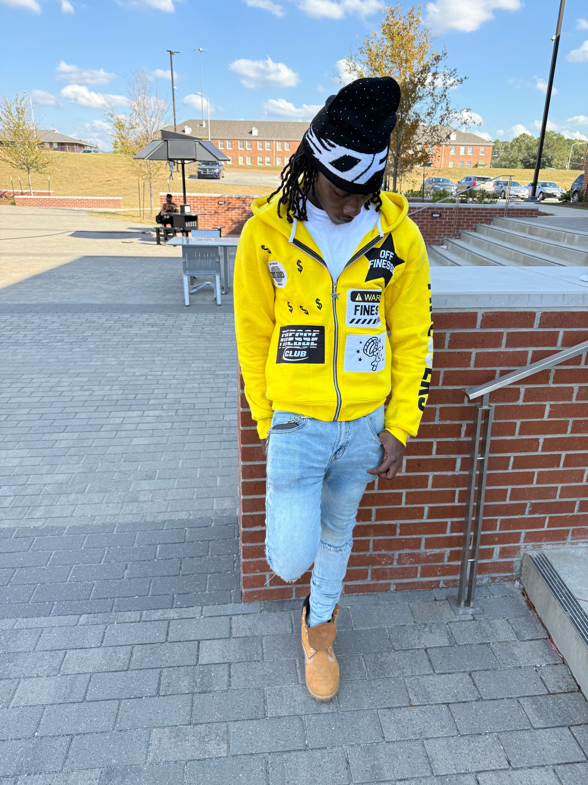 "Bumble" Patchwork Sweatsuit