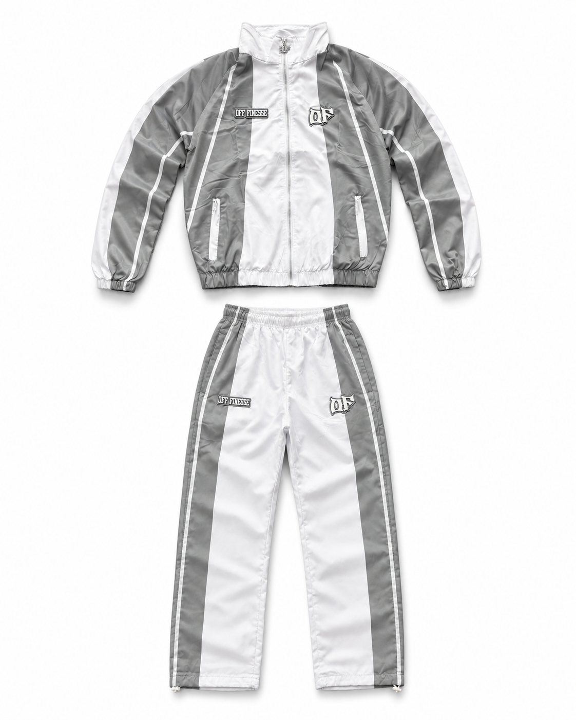 Cool Grey Windbreaker Set