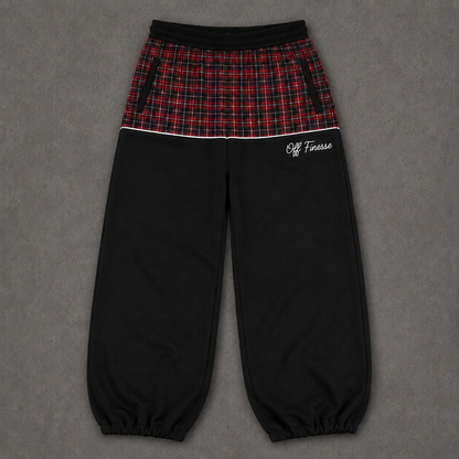 CRISMON PLAID ESSENTIAL PANTS