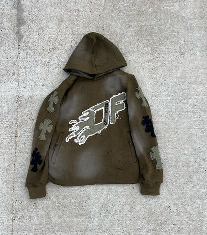 OLIVE GREEN OF HOODIE
