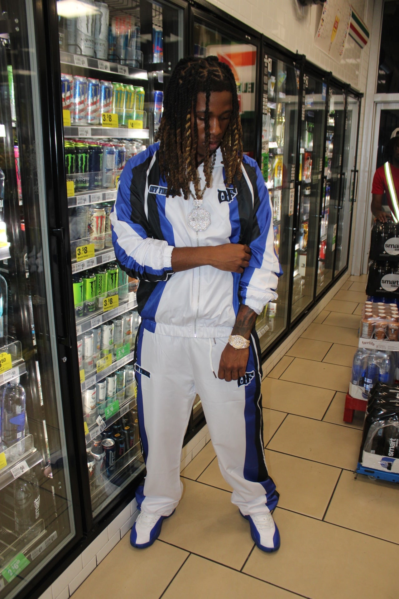 Royal Blue Windbreaker Set