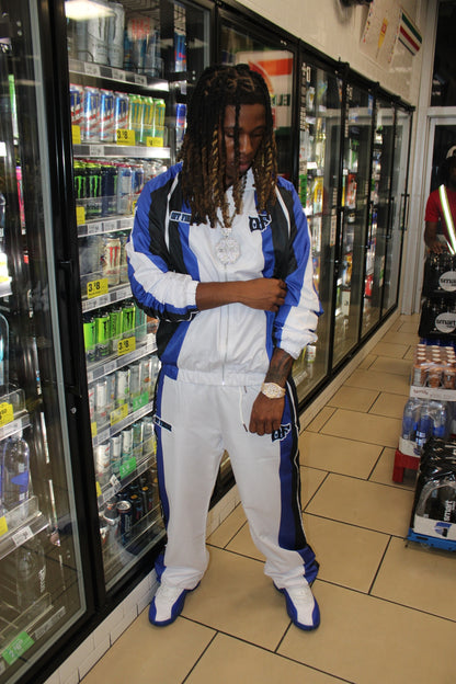 Royal Blue Windbreaker Set