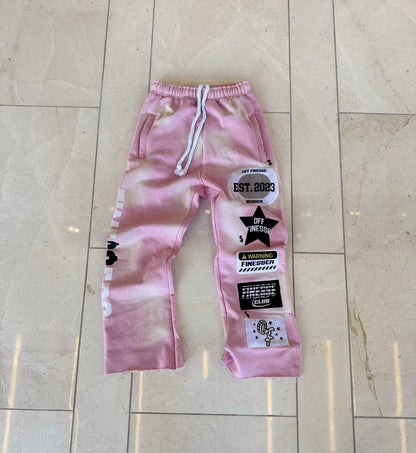 ROSE PATCHWORK SWEATS
