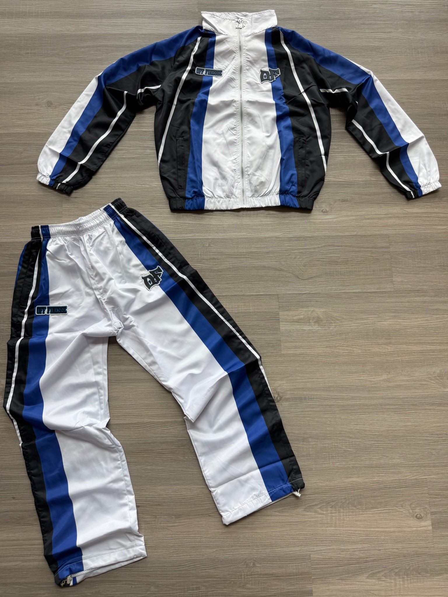 Royal Blue Windbreaker Set