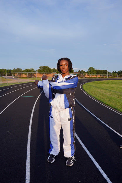 Royal Blue Windbreaker Set