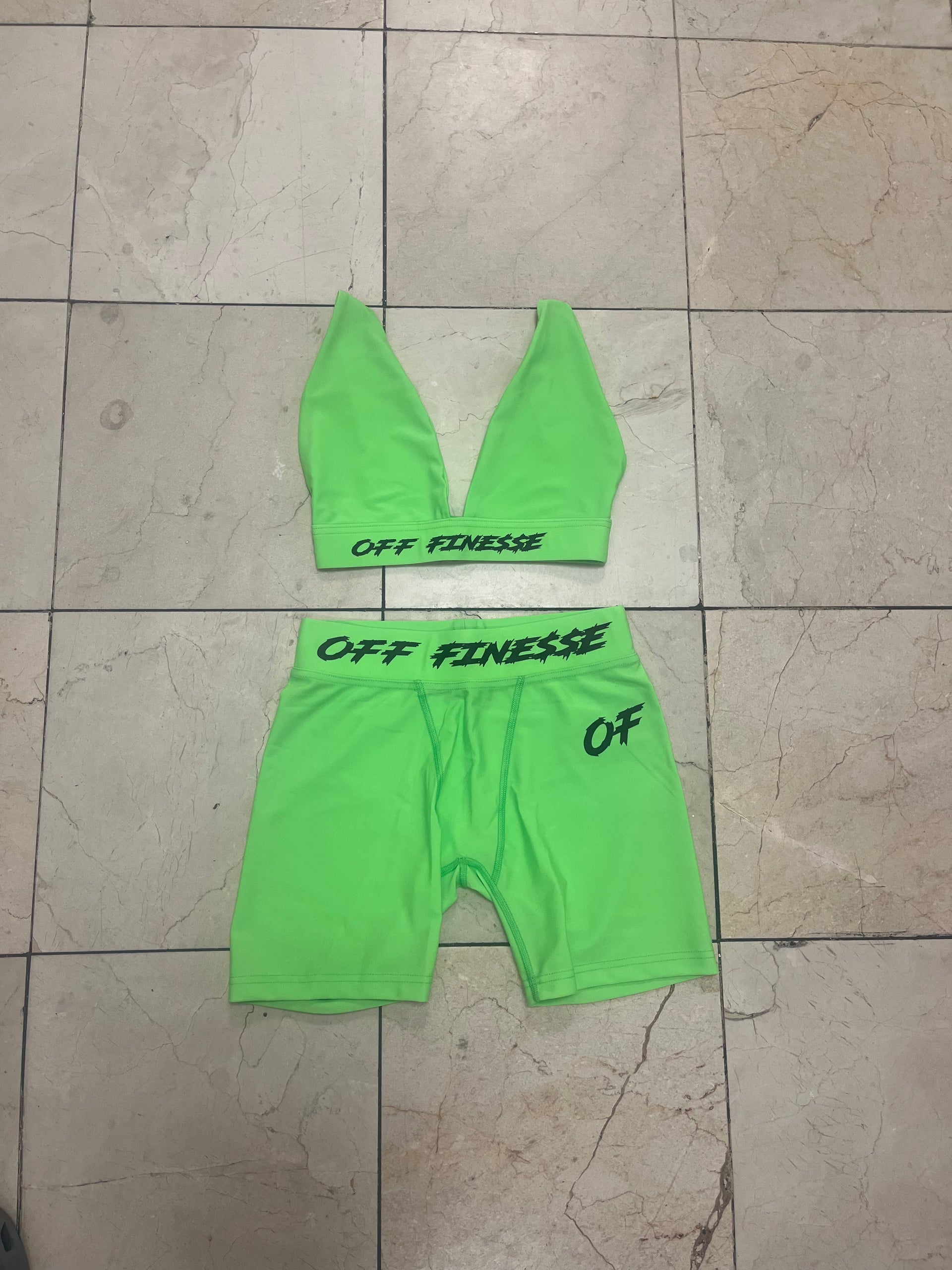 Lime green 2Pc Set