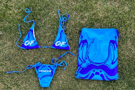 Blue Wave Bikini Set