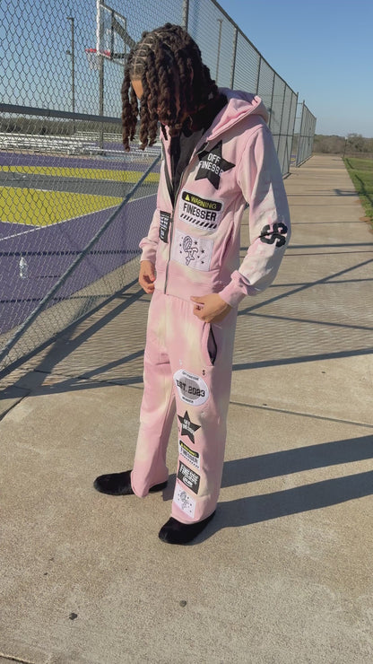 ROSE PATCHWORK SWEATS